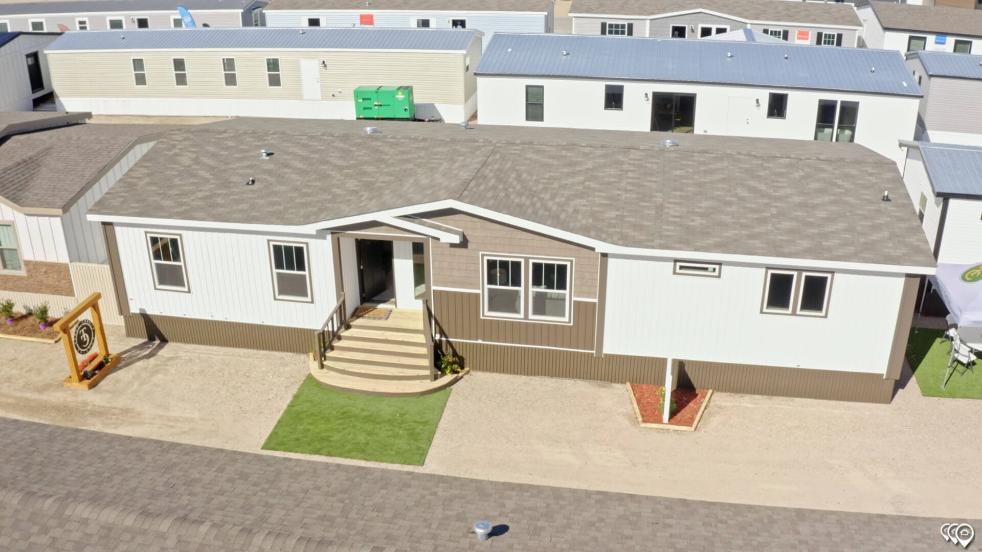 The shoal creek hero, elevation, and exterior home features