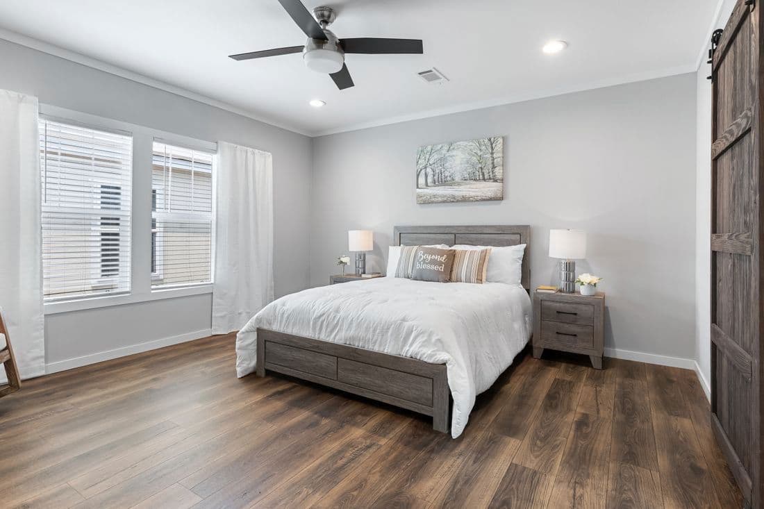 The monterey bedroom home features