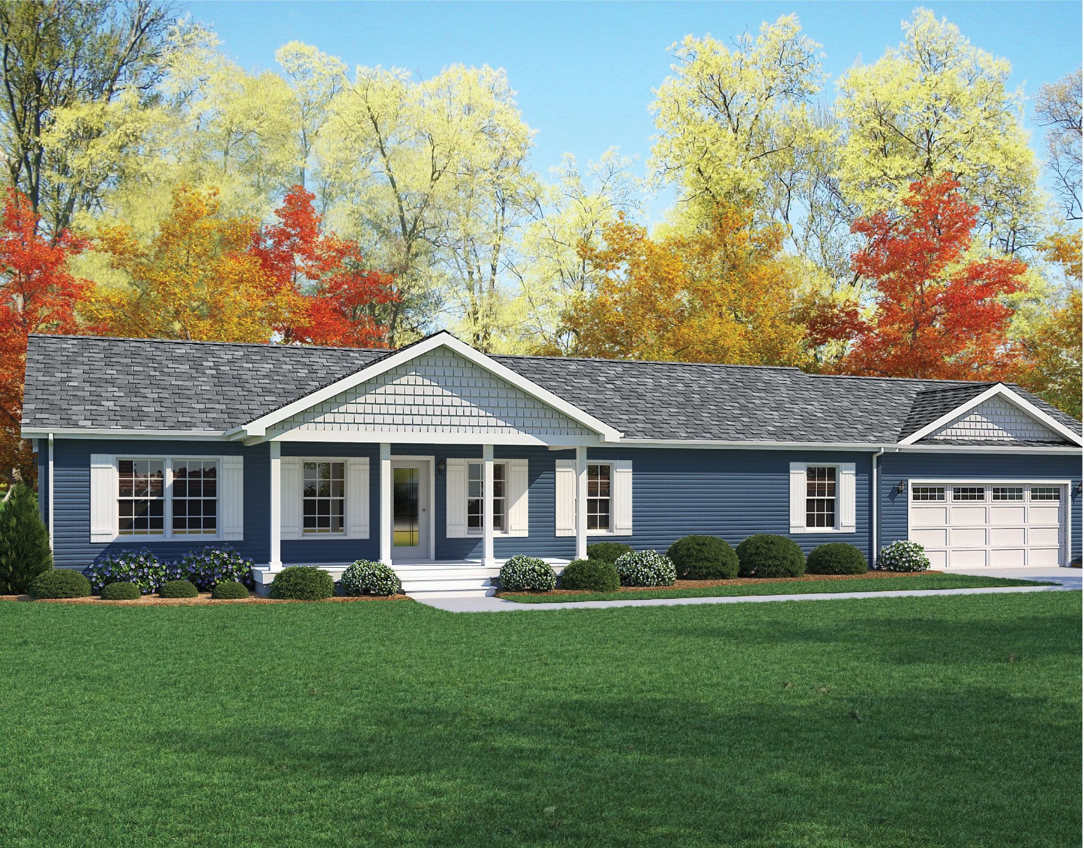 Executive series er3 hero, elevation, and exterior home features