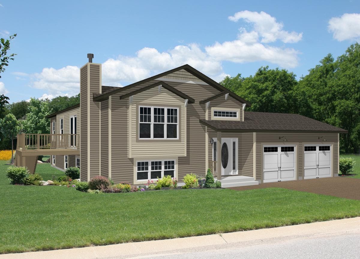 Windsor hero, elevation, and exterior home features