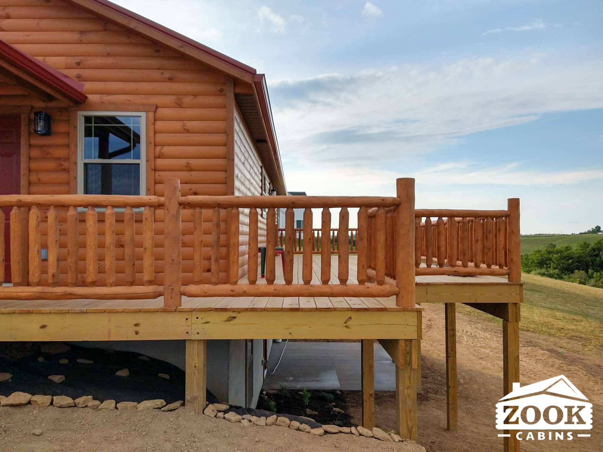 Timberline 2844 exterior home features