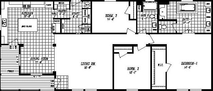 Sum3070b floor plan home features