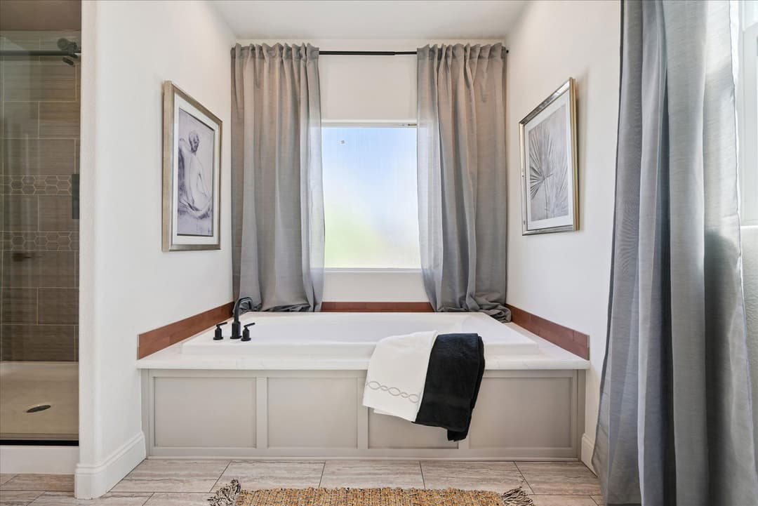 Magnolia  bathroom home features