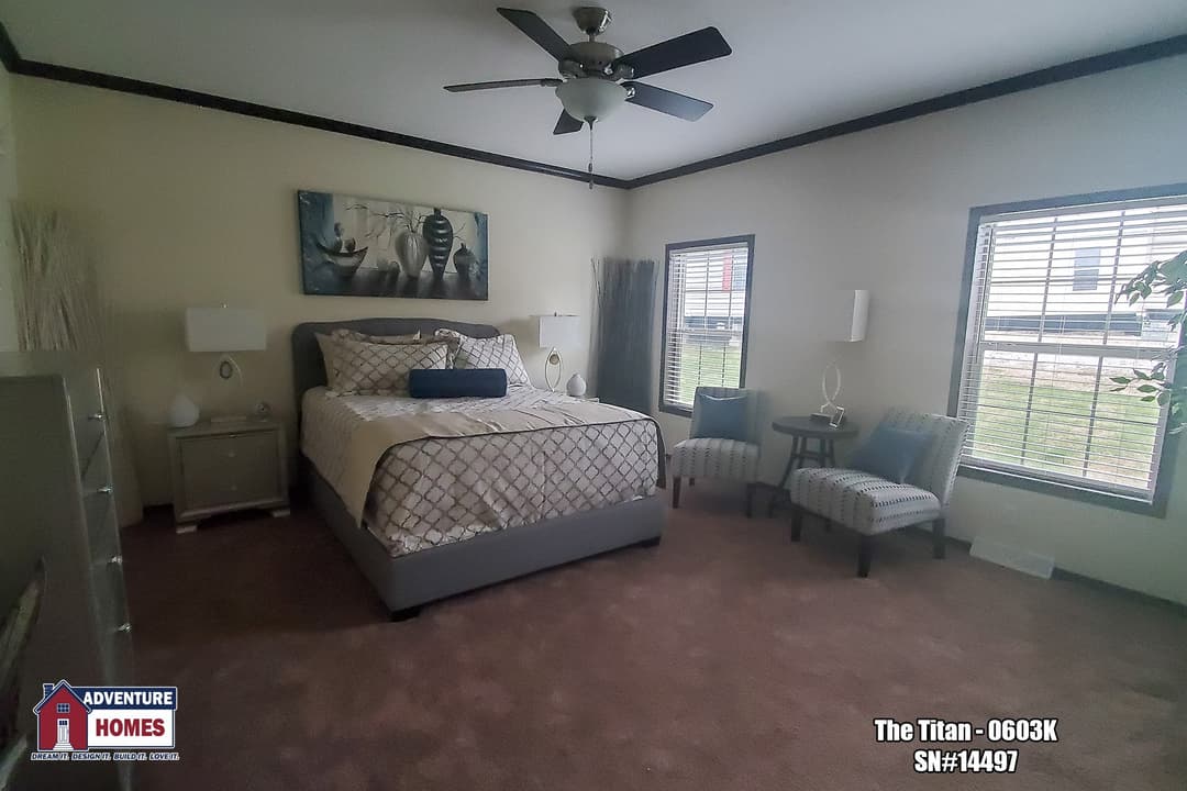 Titan | 0603k bedroom home features