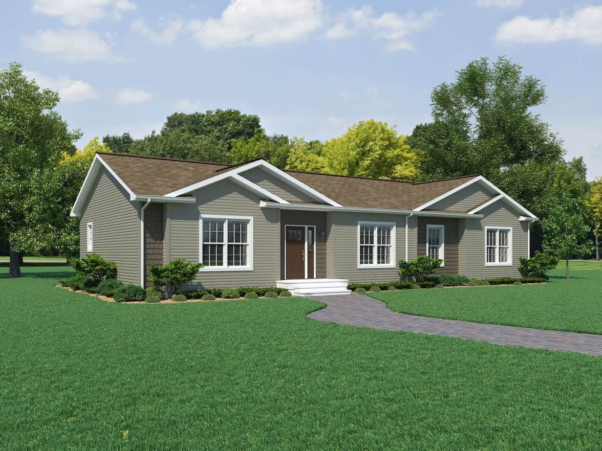 Elite 2 32663a hero, elevation, and exterior home features