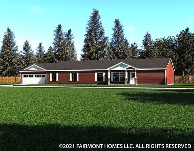 Westminster 92526k hero, elevation, and exterior home features