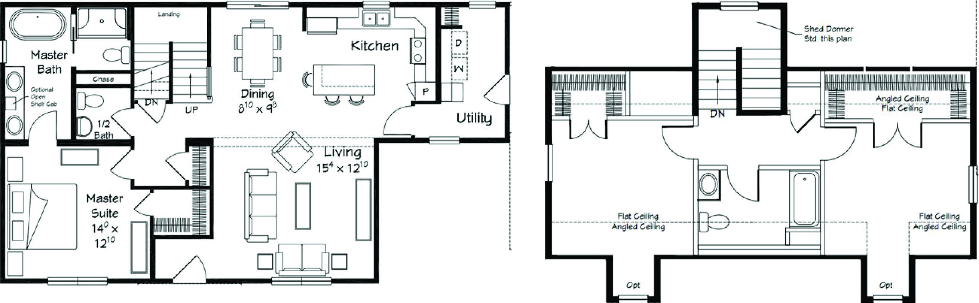 Jupiter bay cape cod floor plan home features