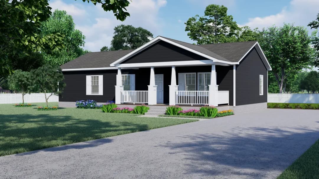 Center st exterior and elevation home features