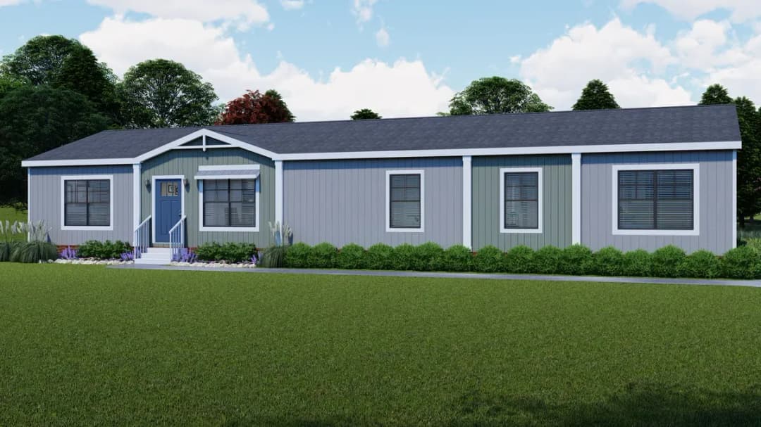 Farm 3 flex den elevation and exterior home features
