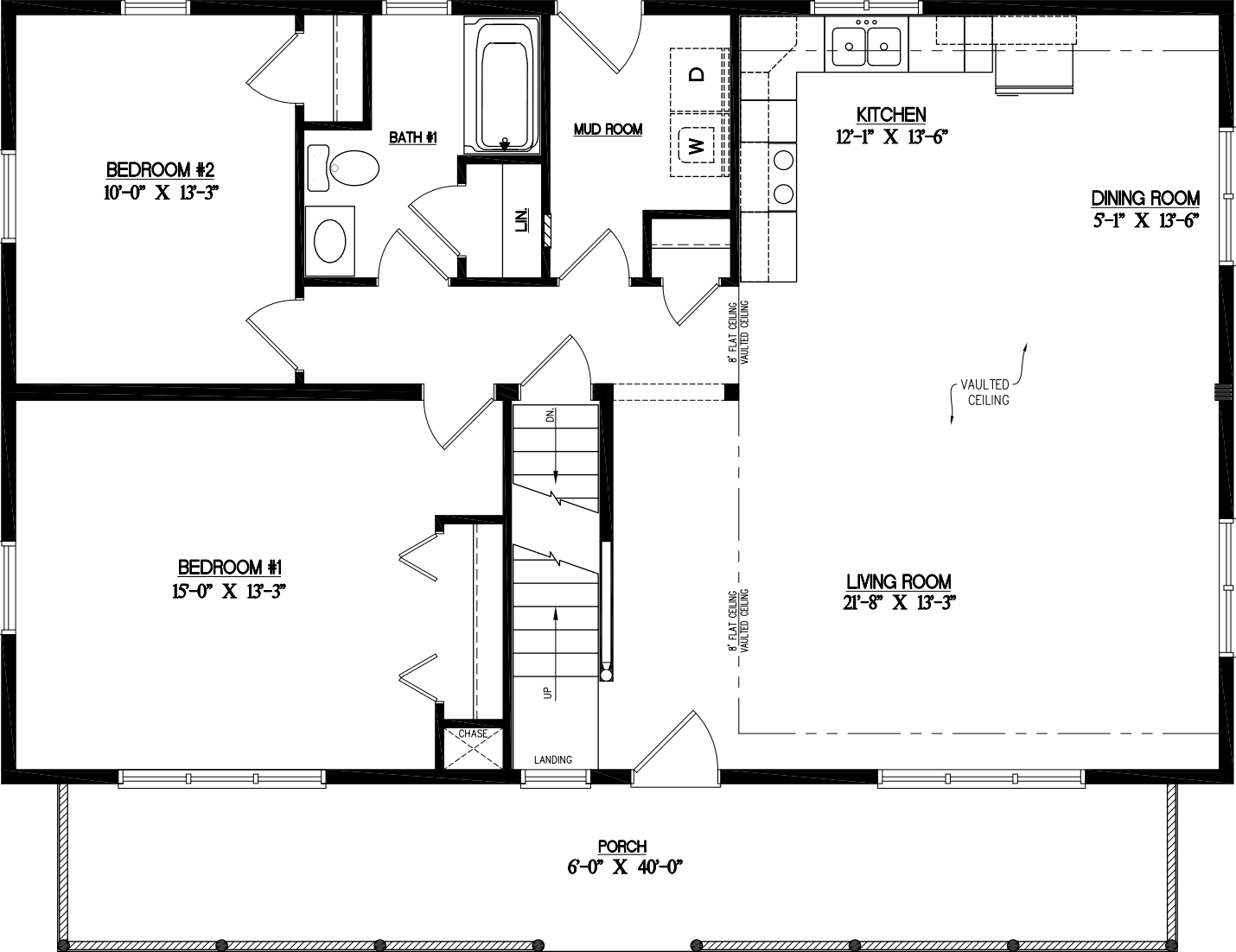 Glacier 2844 floor plan home features