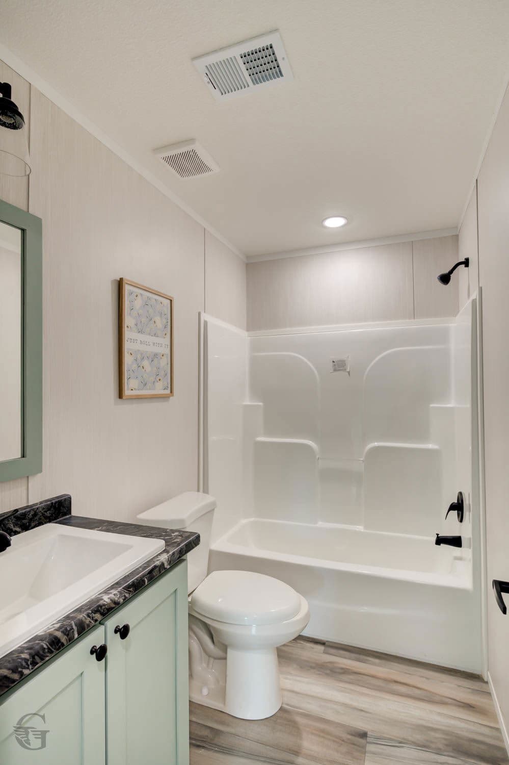 The thaddeus bathroom home features