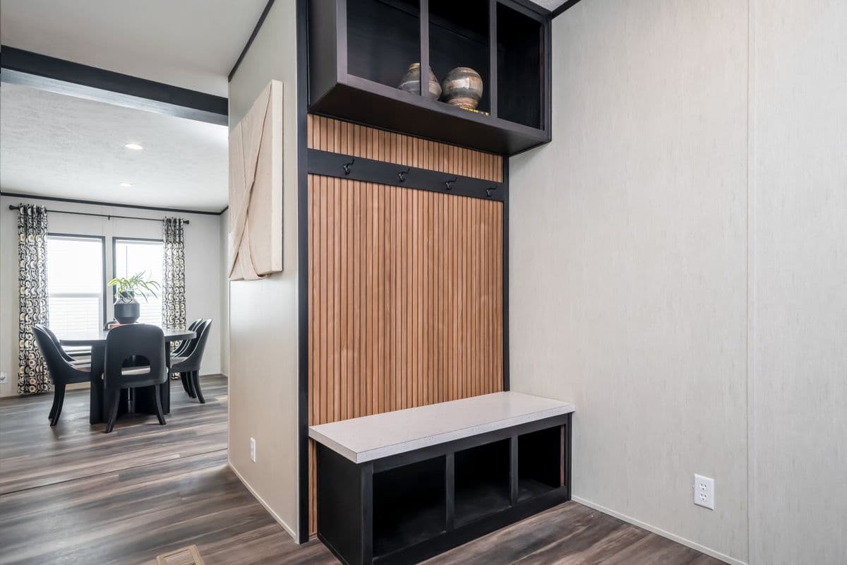 The dark nova interior home features