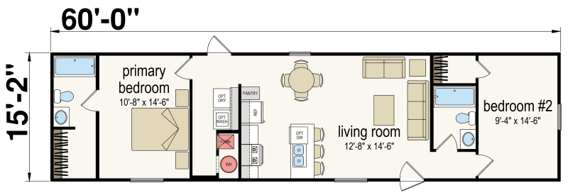 Spire floor plan home features