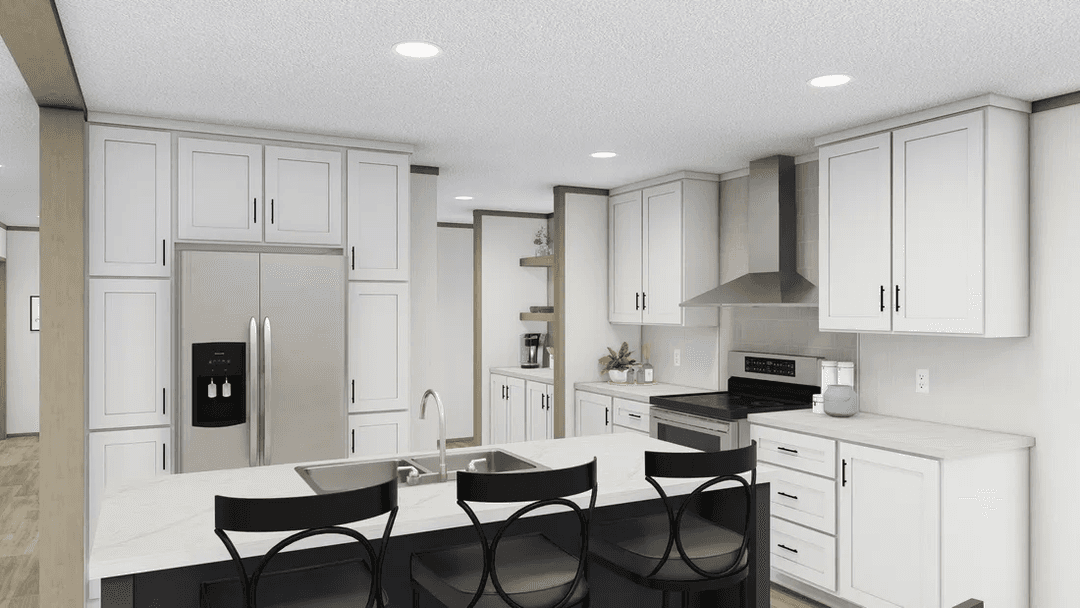 Cook kitchen home features