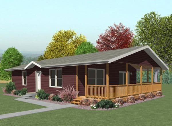 Cavalier 5075 hero, elevation, and exterior home features