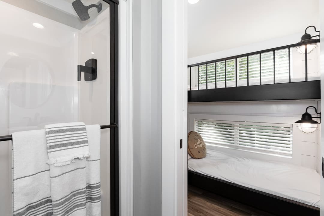Swayback interior home features