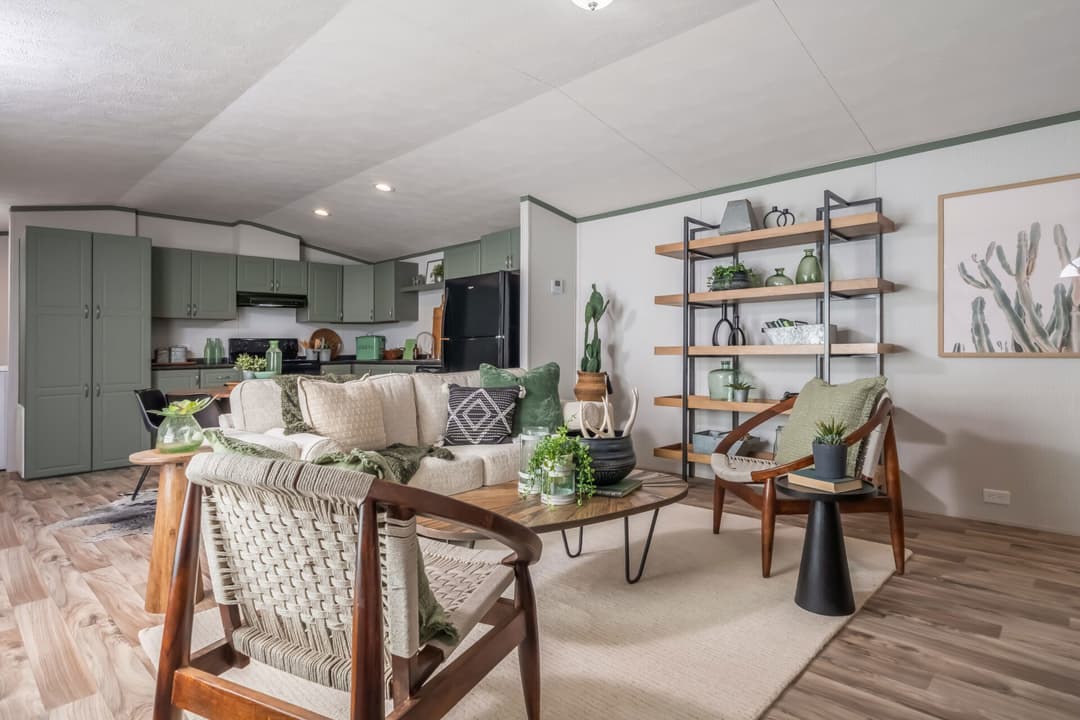 Singlewide s-16×64-32c shed interior home features