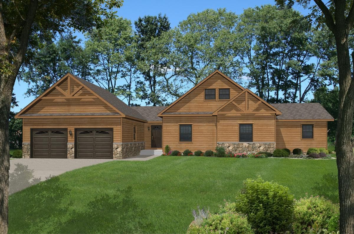 Clearwater hero, elevation, and exterior home features