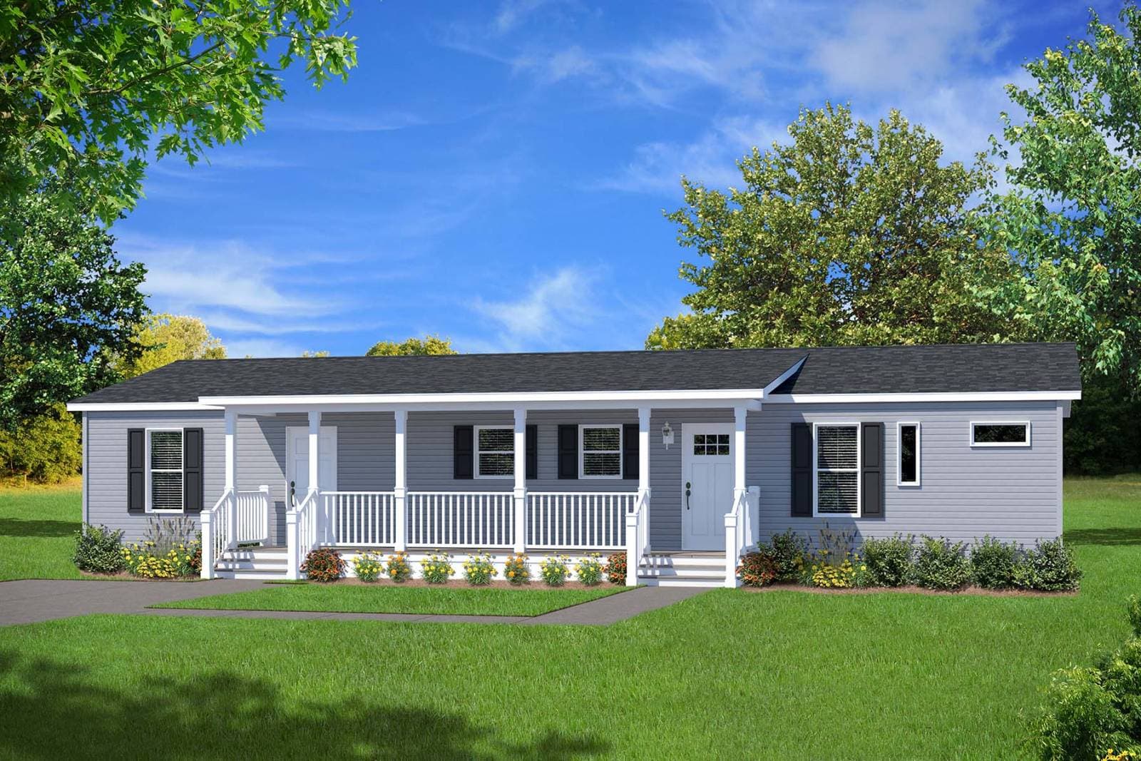 N602 elevation and exterior home features