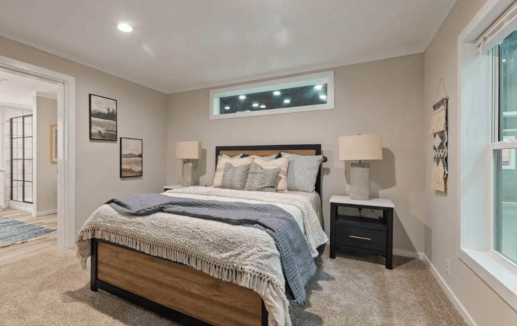 Atmos bedroom home features