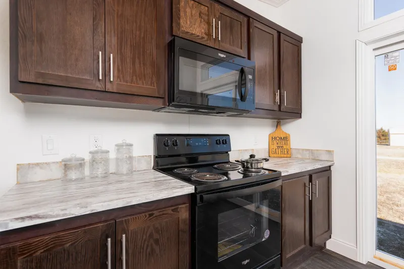 Contemporary cabin a700 kitchen home features