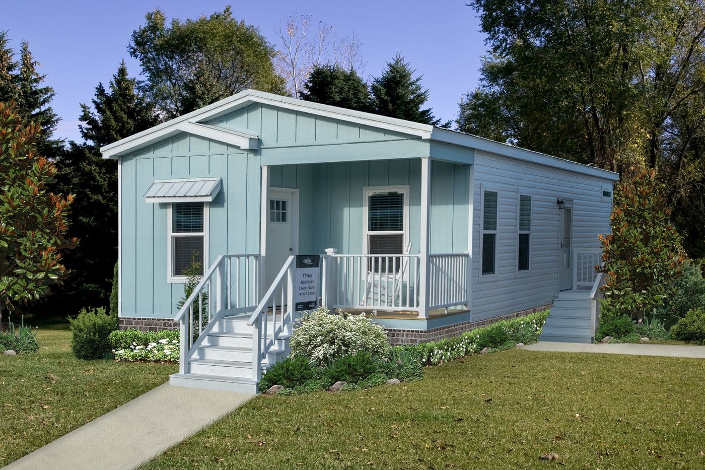 Tiffany hero, elevation, and exterior home features