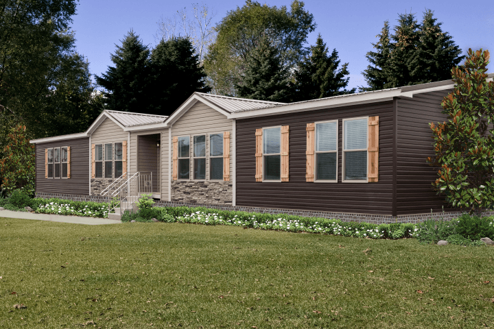 Grayson hero, elevation, and exterior home features