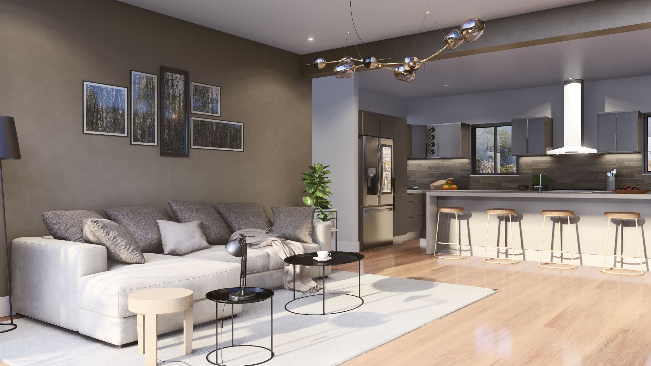 Model 18 interior home features