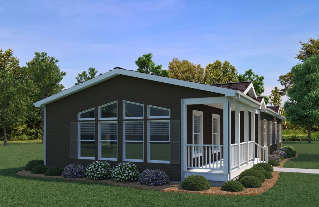 Astro creations ranch 3a2036-p elevation and exterior home features