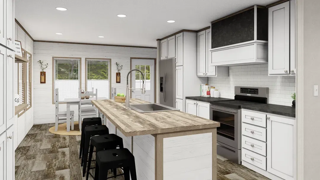 The southern farmhouse 2 kitchen home features