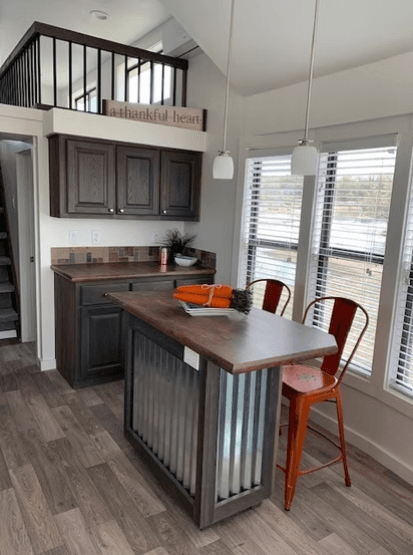 Lakeview interior home features