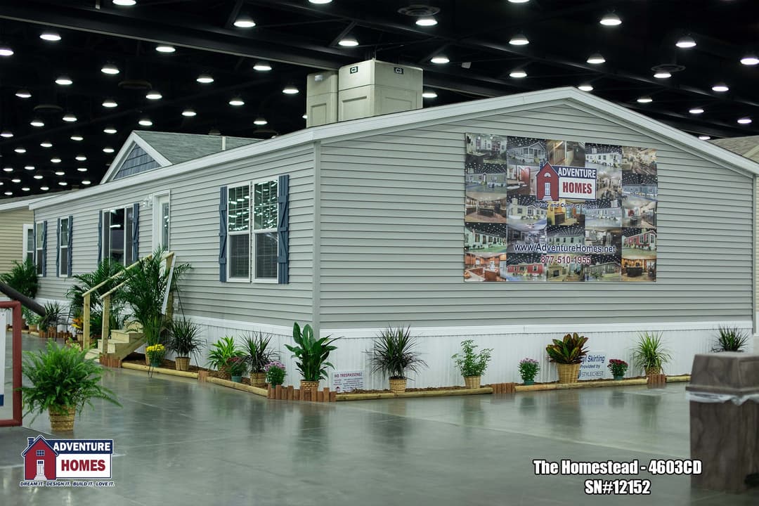 Homestead | 4603cd elevation and exterior home features