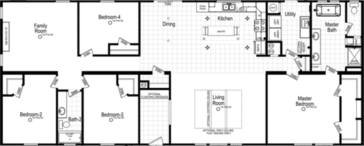 Nichburg floor plan home features