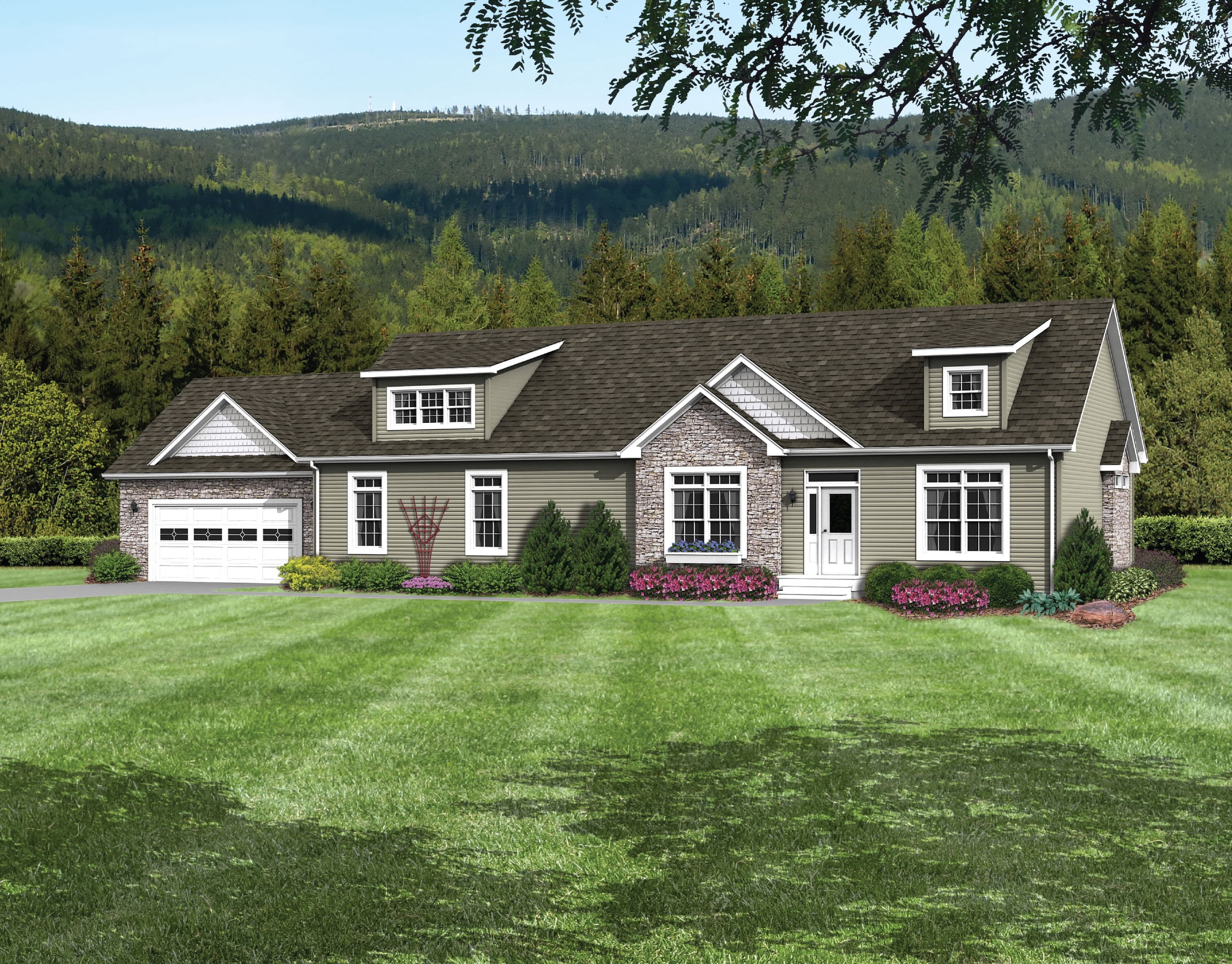 Patriot series jr13 hero, elevation, and exterior home features