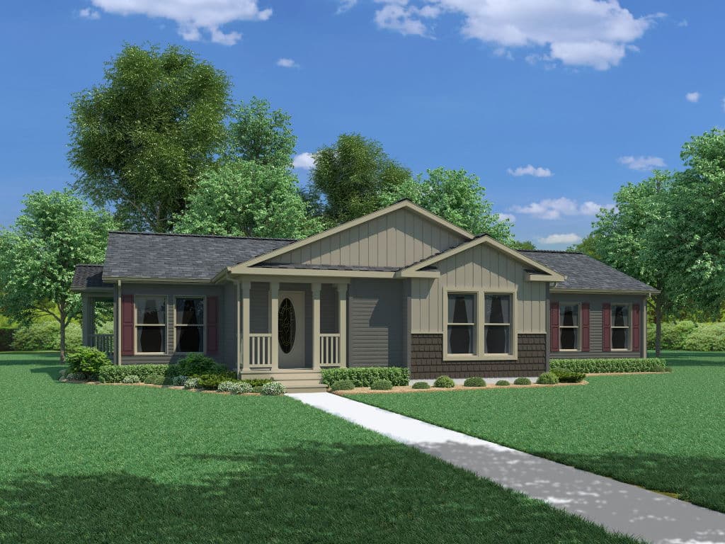 Ultra 3 elevation and exterior home features
