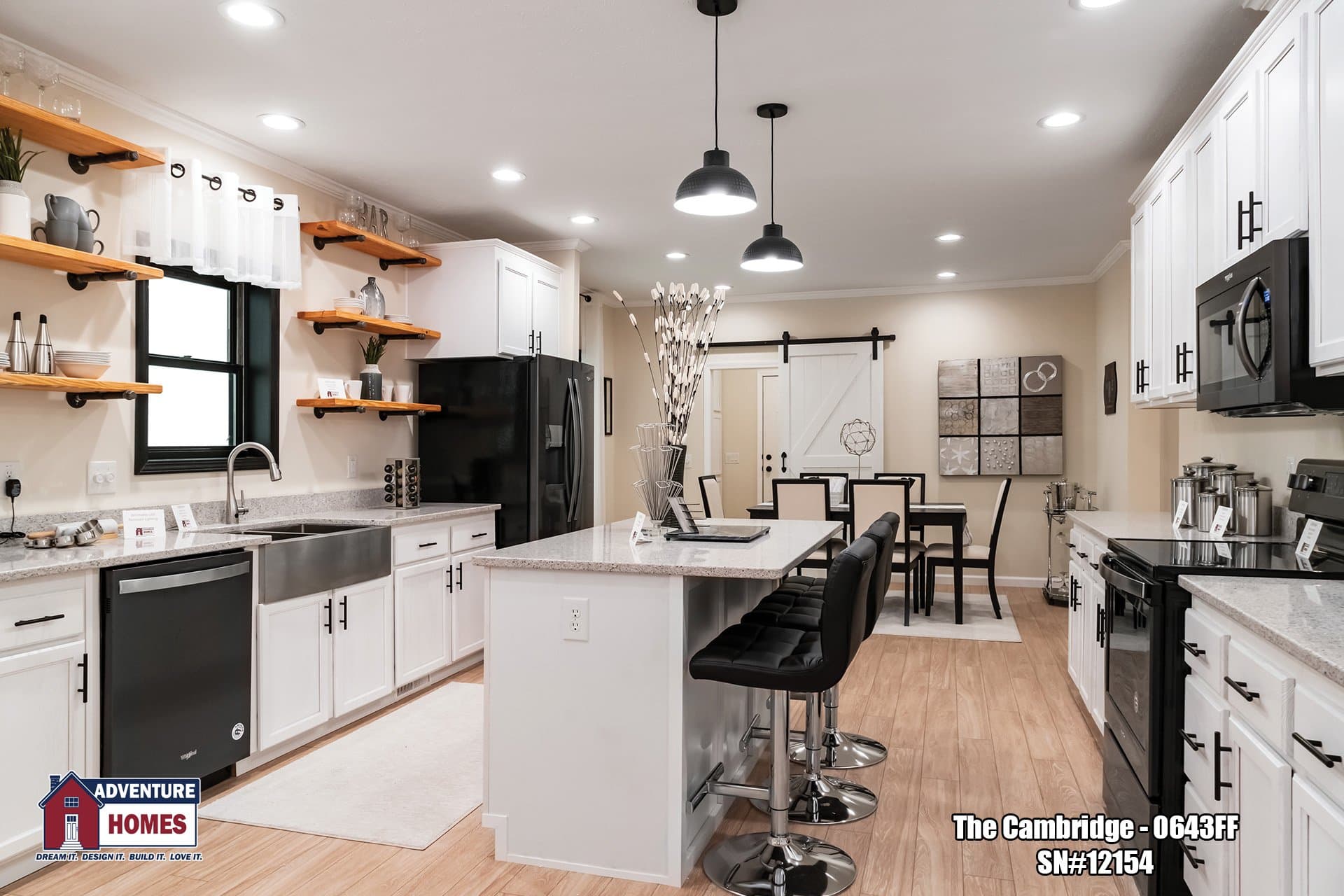 Cambridge | 0643ff kitchen home features