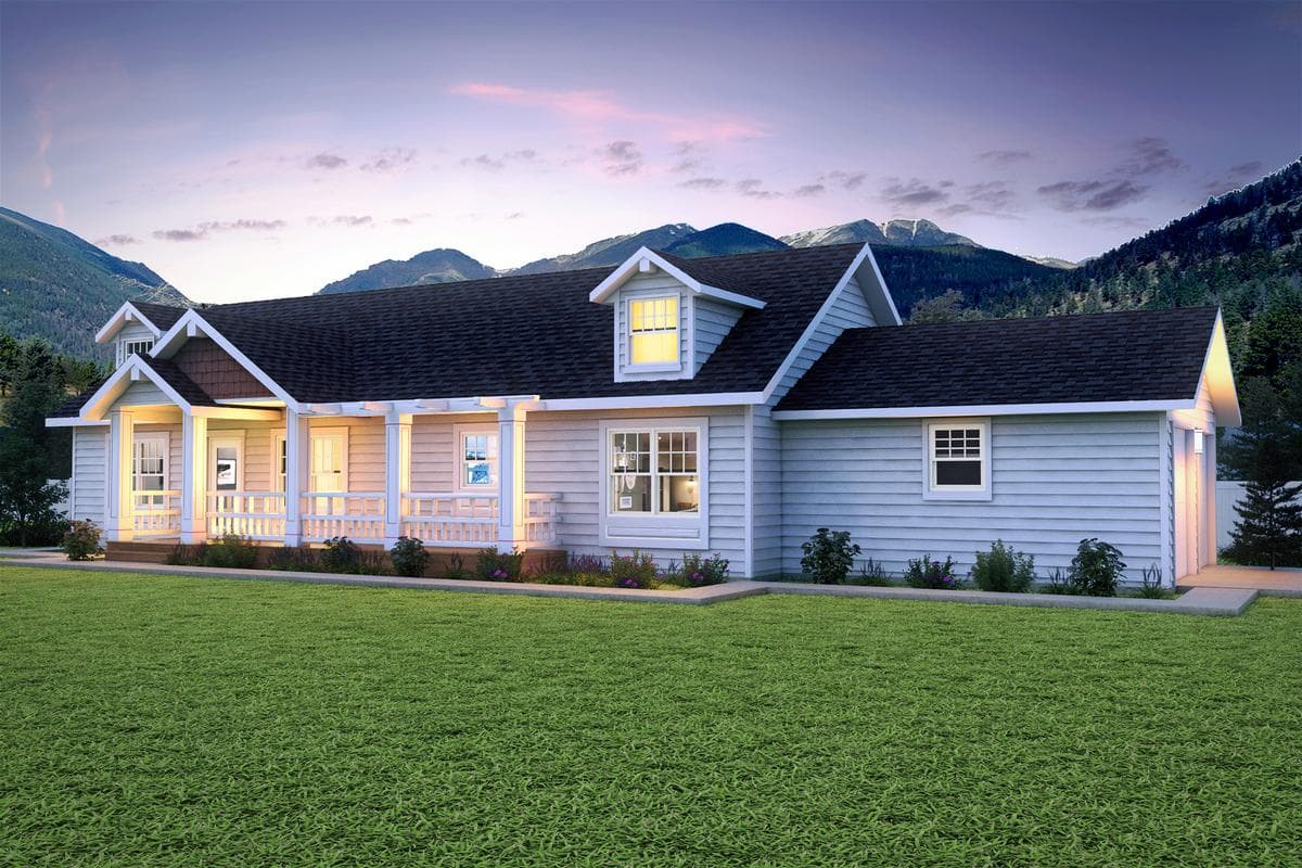 Willow lane hero, elevation, and exterior home features