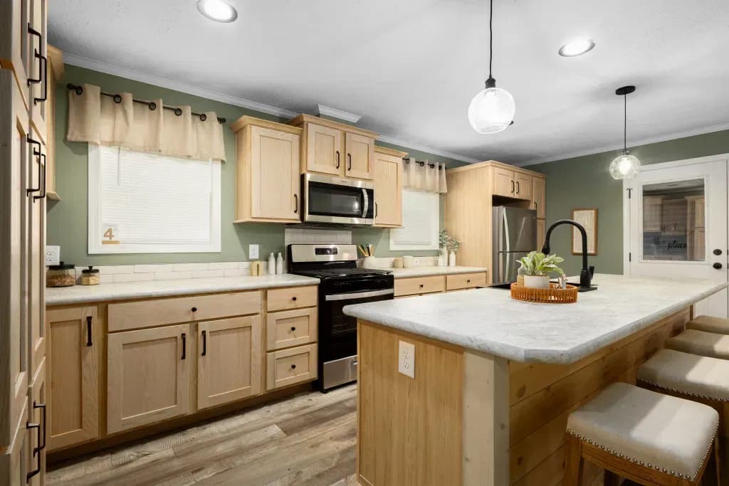 Astro creations ranch kitchen home features