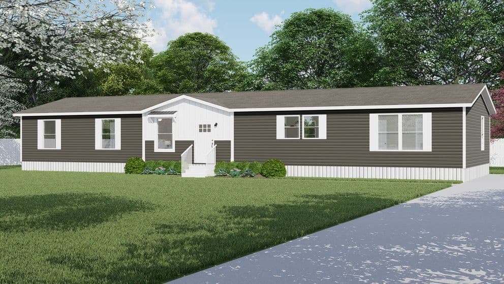 The reserve 76 hero, elevation, and exterior home features