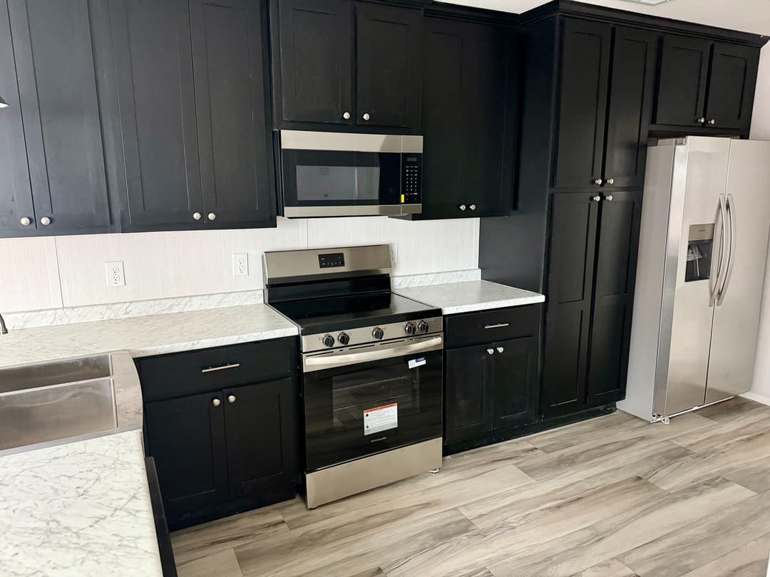 The andrew 80 kitchen home features