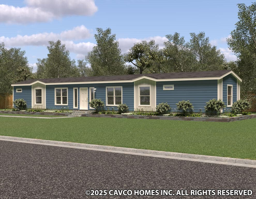 Twin peaks hero, elevation, and exterior home features