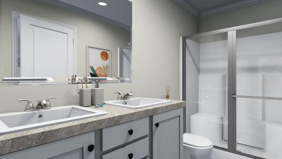 Hatteras bathroom home features