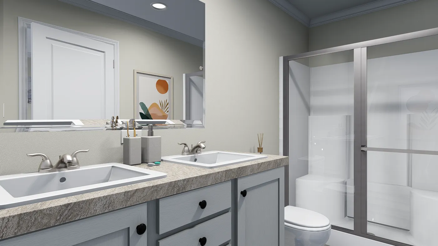 Hatteras bathroom home features