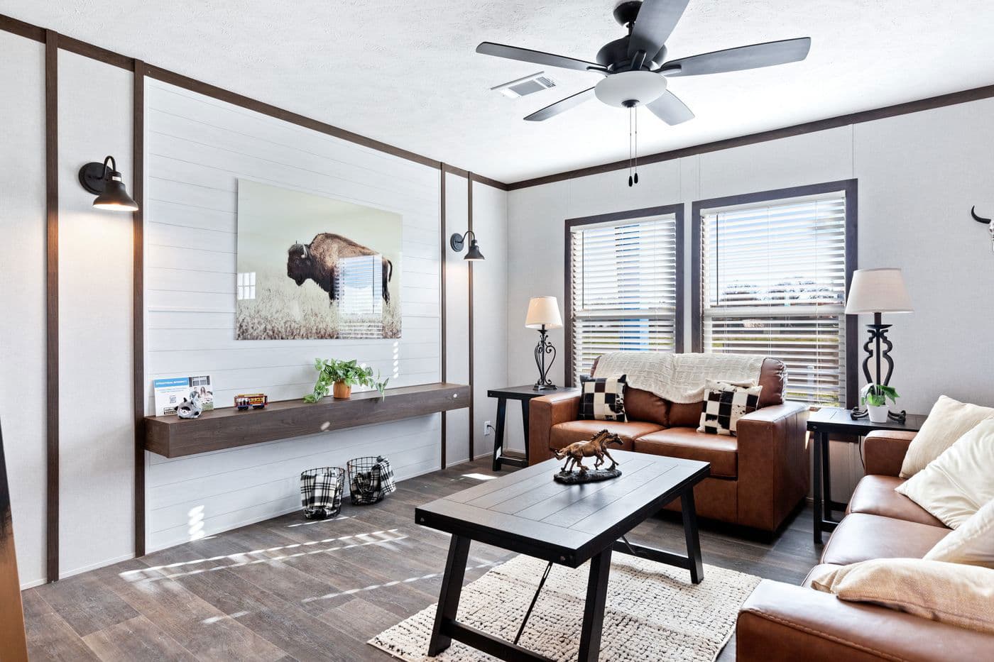 Breeze farmhouse interior home features