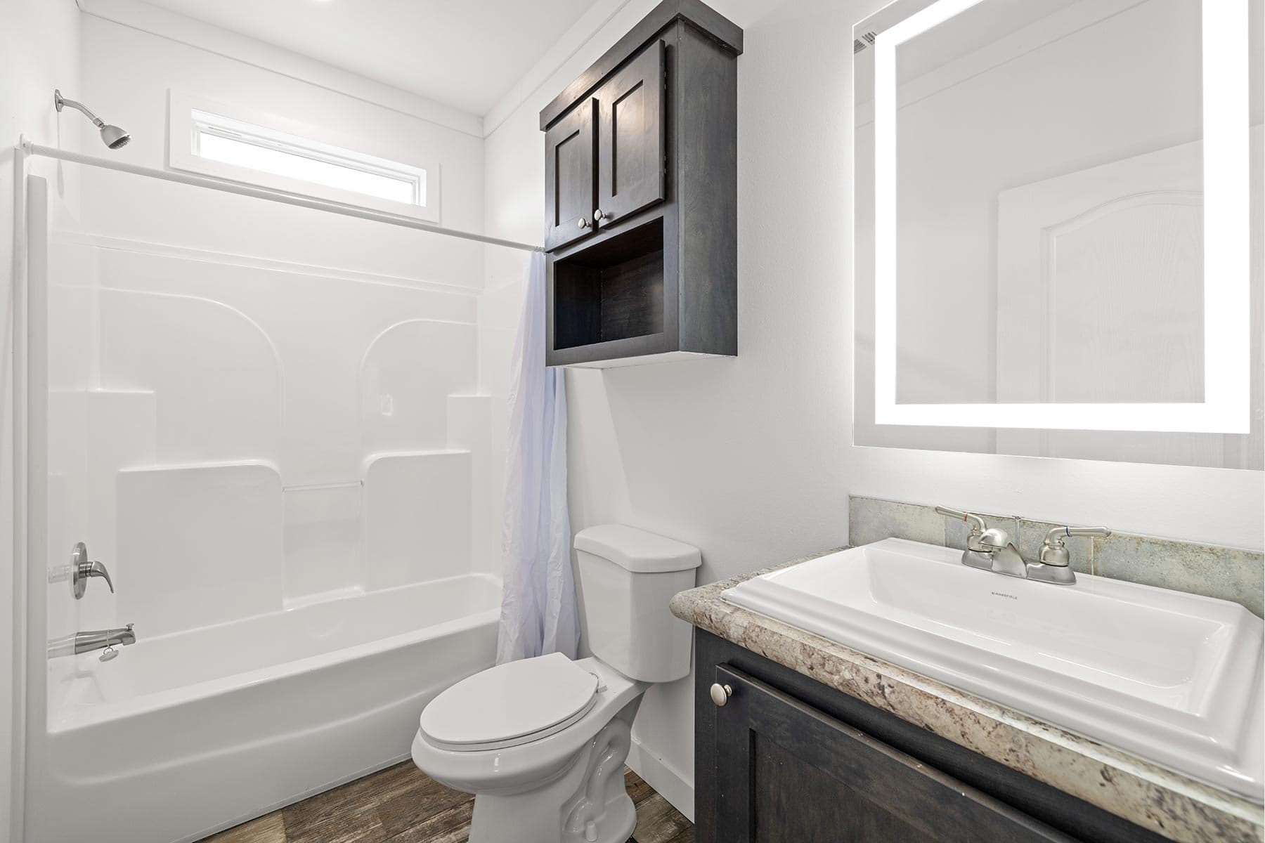 Champion community bathroom home features