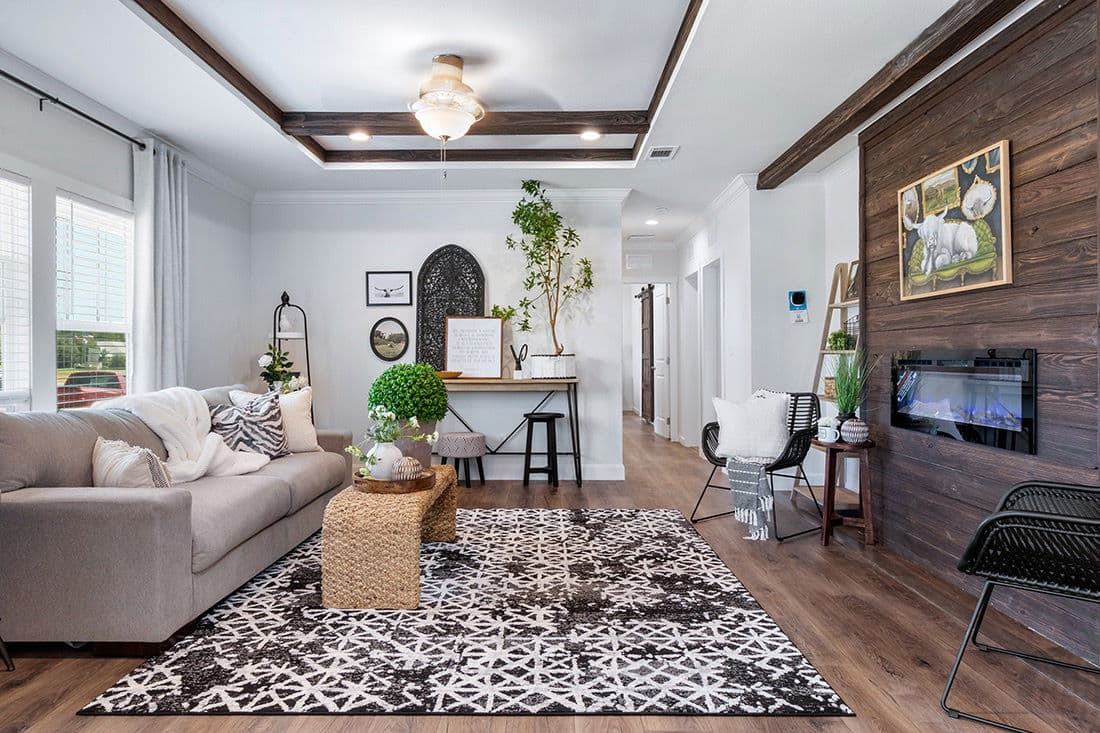 The sedona interior home features