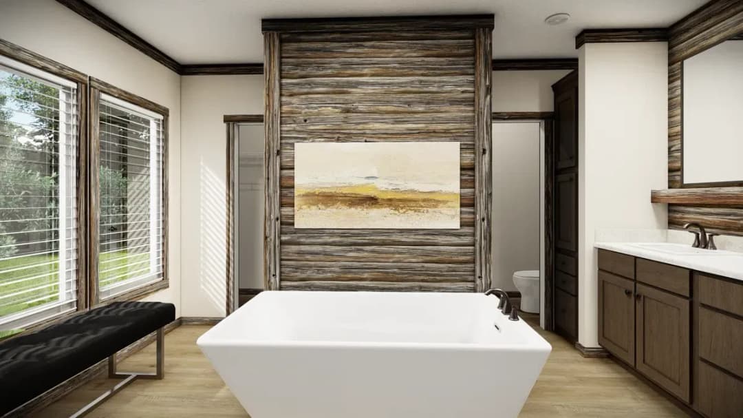 The anderson ii bathroom home features