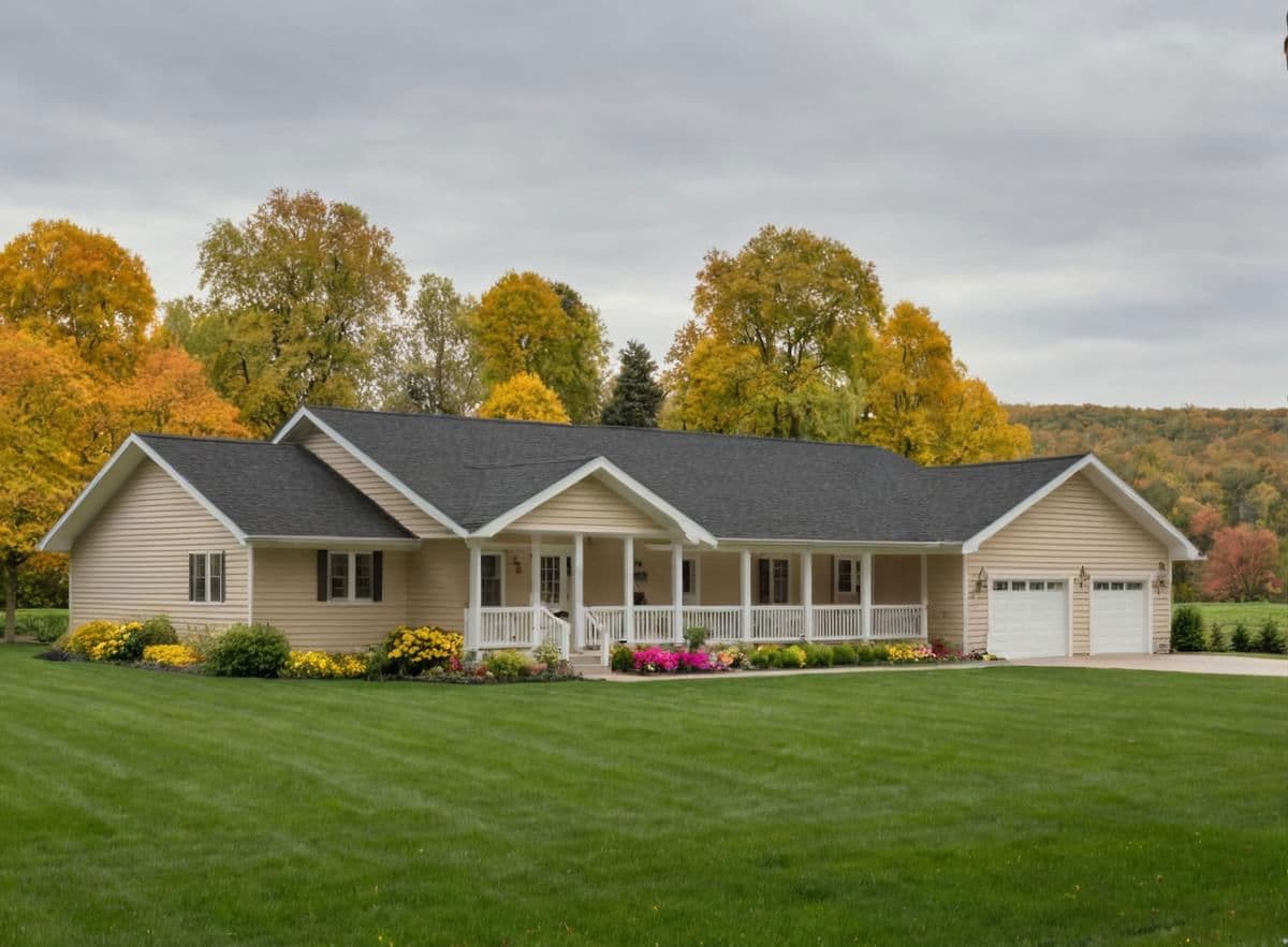 Ranch homes hero home features