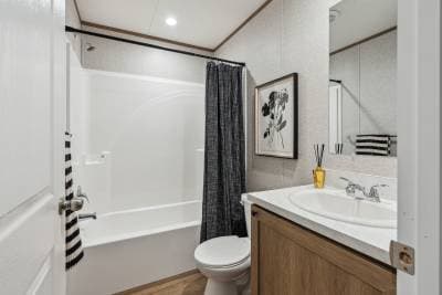 Vertex community bathroom home features