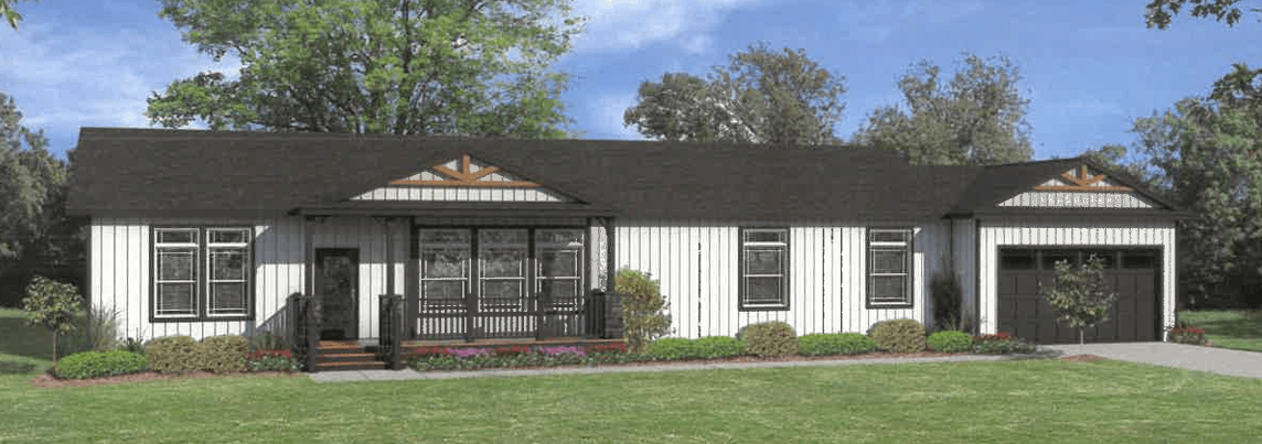 Cortland hero, elevation, and exterior home features